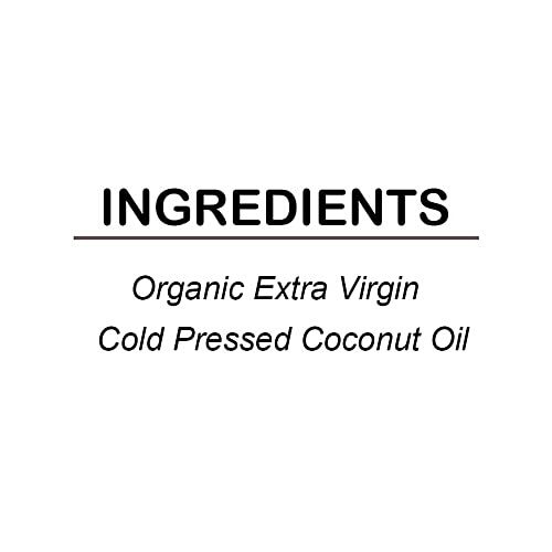 Nutriorg Certified Organic Extra Virgin Coconut Oil, 500 ml Glass Bottle 