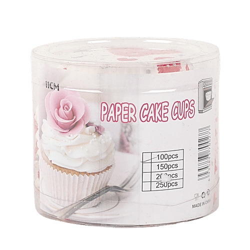 DP Baking Cupcake Paper Moulds - Red & White Hearts, BB101_3, 100 pcs  