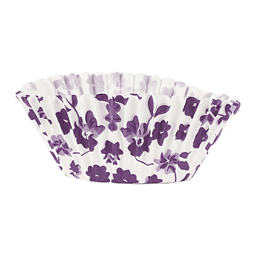 DP Baking Cupcake Paper Moulds - Purple & White, BB095, 40 pcs  
