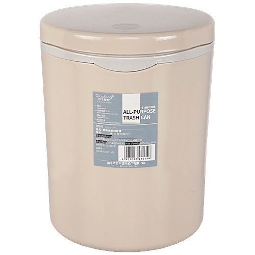 Qiaofeng Plastic Desk Dustbin - Assorted Colour, BB616, 2 L  