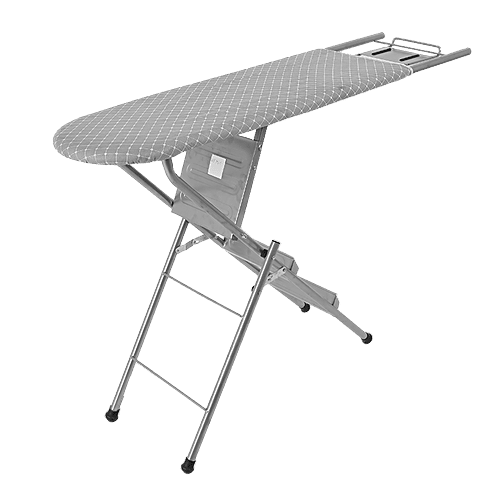 DP Heavy Duty Ironing Board Cum Ladder - Grey, BB1437, 1 pc Height Adjustable Feature