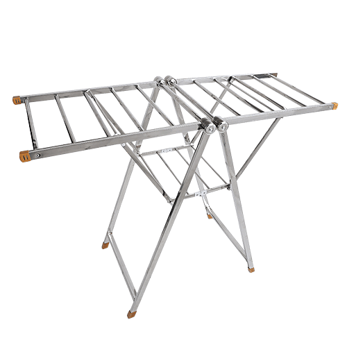 DP Premium Cloth Dryer/Drying Stand - Foldable, Silver, BB 1434, 1 pc  