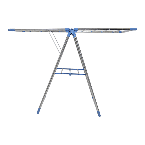 DP Premium Cloth Dryer/Drying Stand - Foldable, Silver, BB1435, 1 pc  