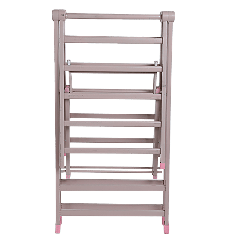 DP Premium Cloth Dryer/Drying Stand - Foldable, Pink, BB 1436, 1 pc  