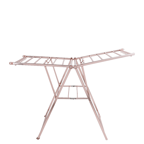 DP Premium Cloth Dryer/Drying Stand - Foldable, Rose Gold, BB 1433, 1 pc  