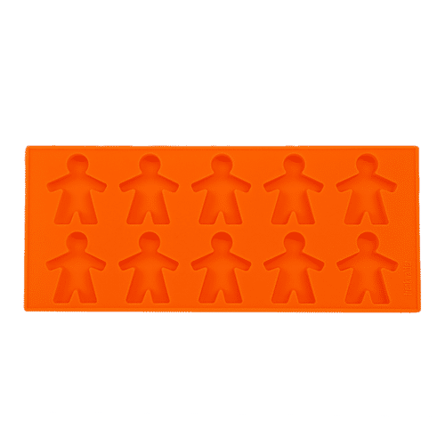 Cook4U Chocolate Mould Silicone - Orange, BB130, 1 pc  