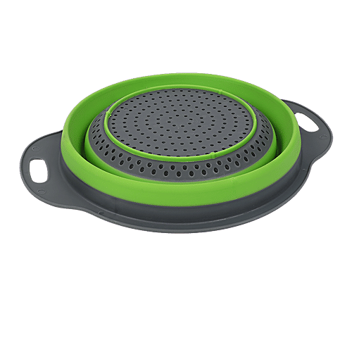 Buy DP Collapsible Silicone Strainer Green, BB 630 Online at Best Price of Rs 339 bigbasket