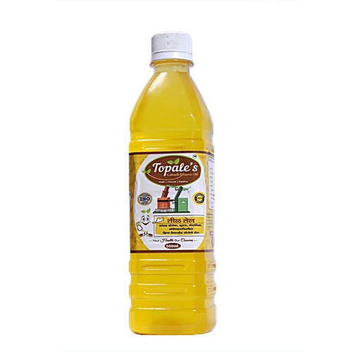 Topale's Lakadi Ghana Cold Pressed Sesame Oil, 500 ml  No Cholesterol, No Trans Fat