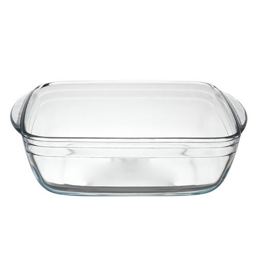 Buy LaOpala Borosilicate Tempered Glass Cook N Serve Sqaure Dish - With ...