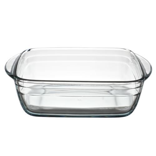 Buy LaOpala Borosilicate Tempered Glass Cook N Serve Sqaure Dish - With ...