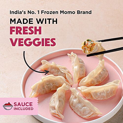 Prasuma Vegetable & Paneer Momos, 24 pcs