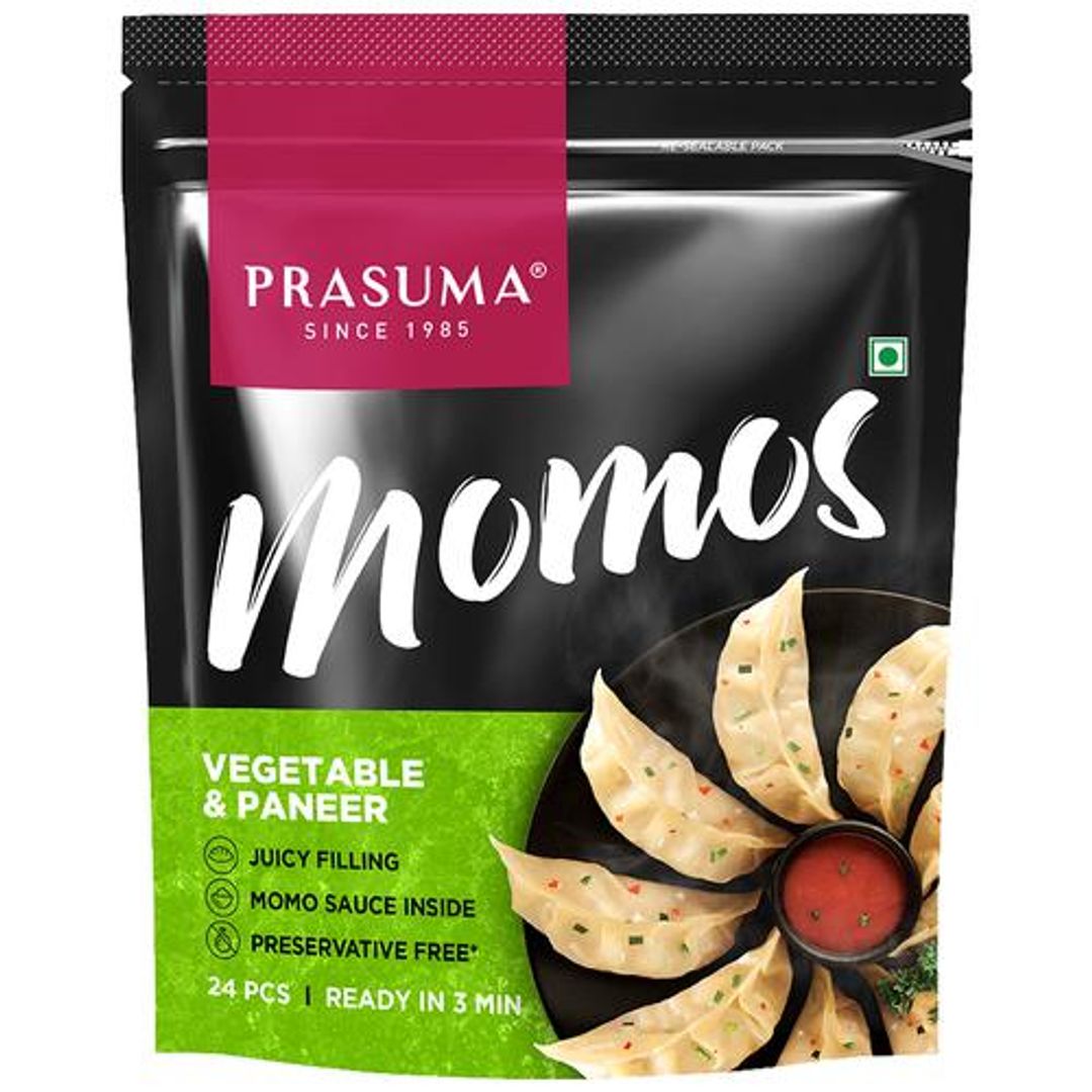 Prasuma Momos - Vegetable, 24 pcs 