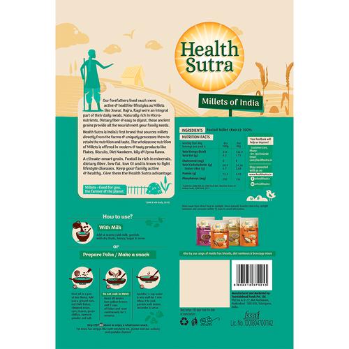 Health Sutra Foxtail Millet Flakes, 200 g Pouch 