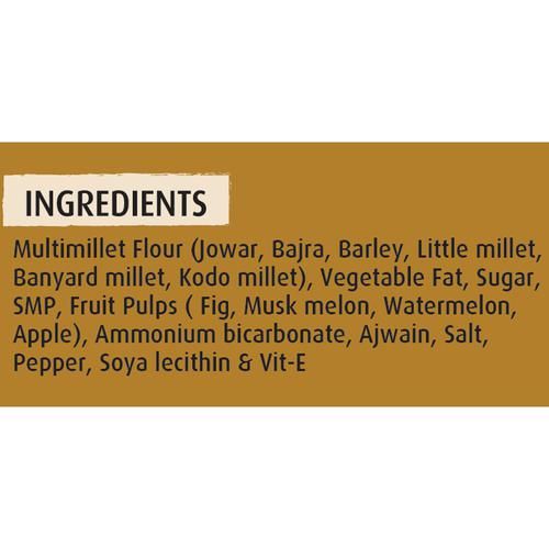 Health Sutra Multi Millet Biscuits, 100 g Monocarton Minerals Rich, No Maida