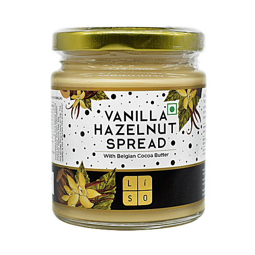 Buy LISO Vanilla Hazelnut Spread Online at Best Price of Rs null