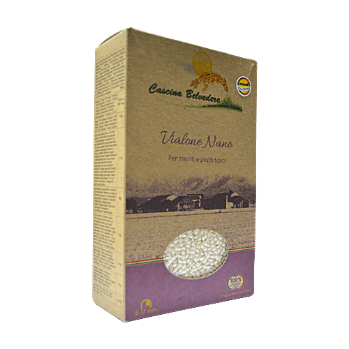 Cascina Belvedere Vialone Nano Italian Rice, 1 Kg  