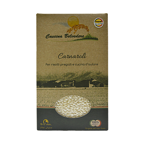 Cascina Belvedere Carnaroli Italian Rice, 1 kg  Made In Italy