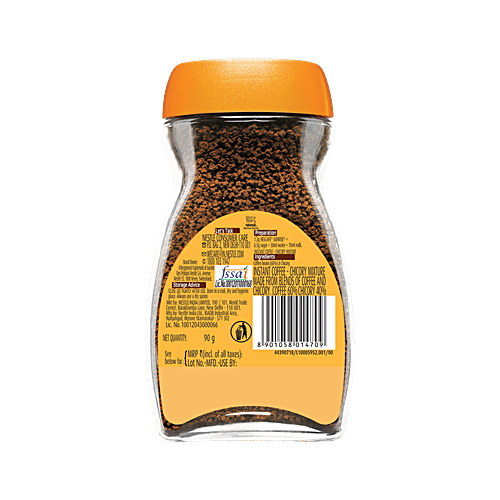 Nescafe  Sunrise Instant Coffee Powder - Chicory Mix, 90 g Jar 