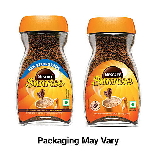 Nescafe  Sunrise Instant Coffee, 100 g Glass Jar 