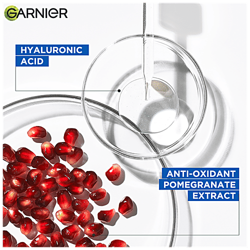 Garnier Skin Naturals Hydra Bomb Face Serum Sheet Mask - Hyaluronic Acid & Pomegranate, 28 g  