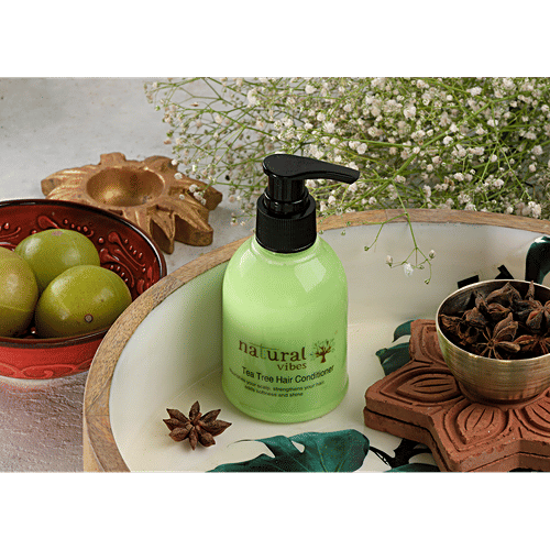 Natural Vibes Hair Conditioner - Tea Tree, Nourishes Your Scalp, 150 ml
