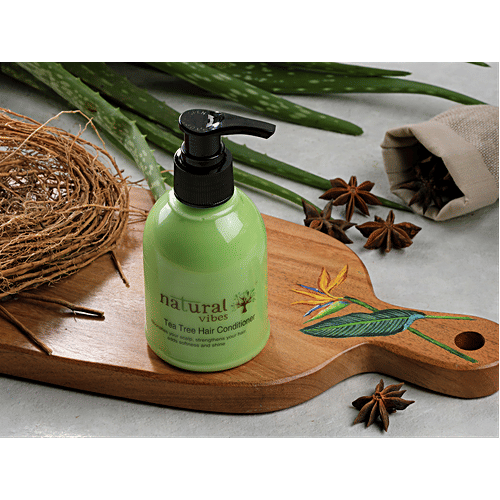 Natural Vibes Hair Conditioner - Tea Tree, Nourishes Your Scalp, 150 ml