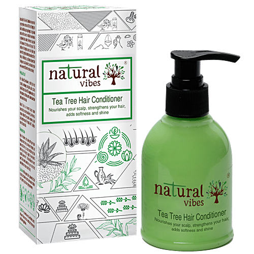Natural Vibes Hair Conditioner - Tea Tree, Nourishes Your Scalp, 150 ml