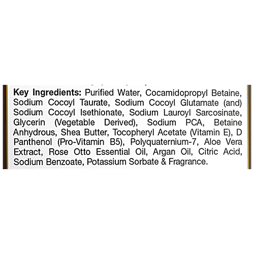 Wow Skin Science Moroccan Rose Otto Foaming Body Wash - Shea Butter & Vitamin E, No Parabens, 250 ml