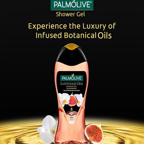 Palmolive Luminous Oils Rejuvenating Shower Gel - Fig Oil With White Orchid, 250 ml  