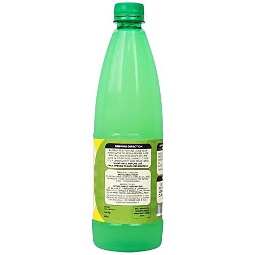 Buy Urban Platter Lime Juice Concentrate Equivalent Of 70 Green Limes