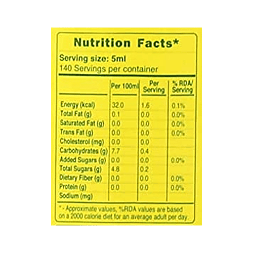 Buy Urban Platter Lime Juice Concentrate Equivalent Of 70 Green Limes