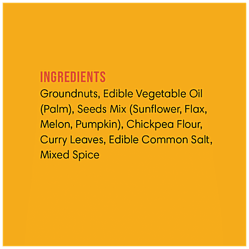 LO! Keto South Indian Mixture - High Protein & Fibre, Low Carb Healthy Snack, 200 g Pouch