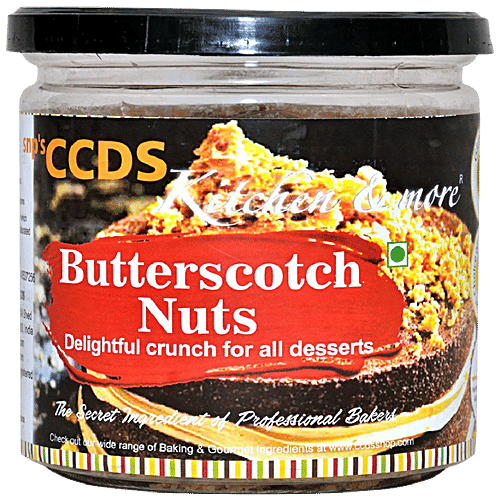 CCDS Butterscotch Nuts For Cupcakes, Cookies & Other Desserts, 250 g Box 