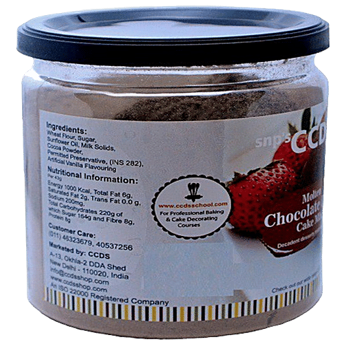 CCDS Egglees Choco Lava Cake Pre-Mix, 250 g Box 