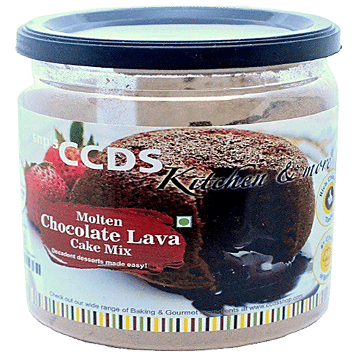CCDS Egglees Choco Lava Cake Pre-Mix, 250 g Box 