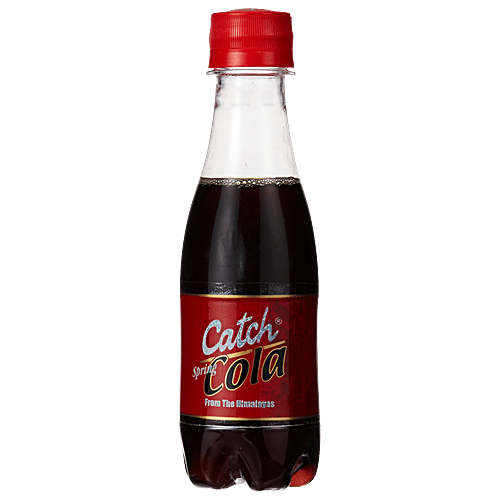 Catch Spring Cola, 200 ml PET Bottle Carbonated Beverage with Fruit Juice