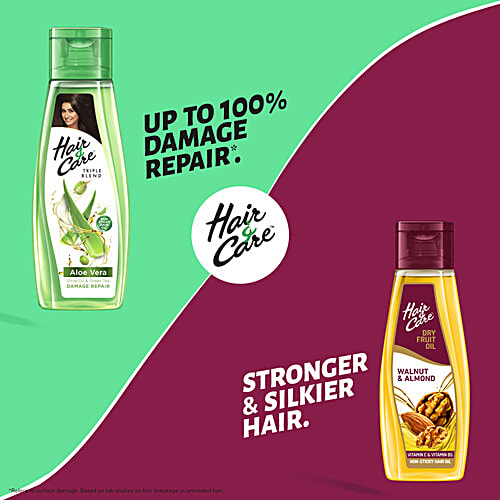 Buy Hair & Care Dry Fruit Oil With Walnuts, Almonds & Vitamin E, Reduce Hairfall, Stronger