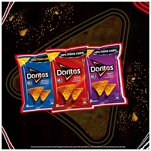 Doritos Nacho Chips - Sweet Chilli Flavour, 23 g Extreme Crunch