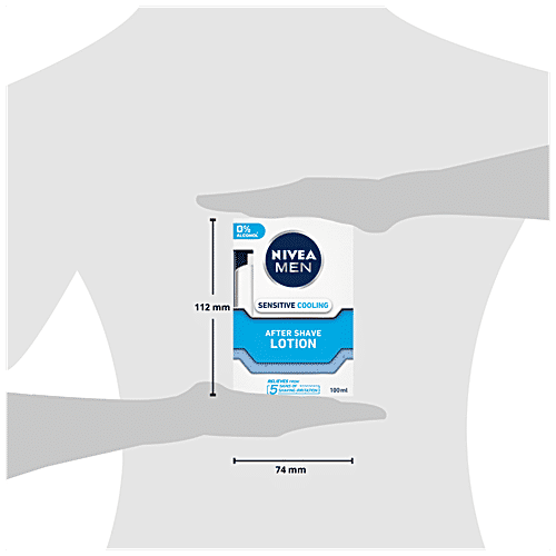 Nivea Men Sensitive Cooling After Shave Lotion, 100 ml  