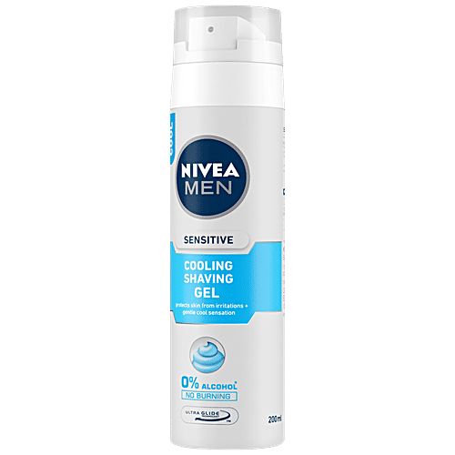 Nivea Sensitive Cooling Shaving Gel, 200 ml  
