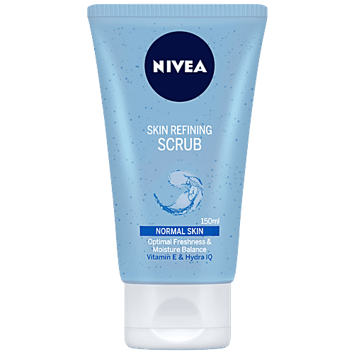 Nivea Skin Refining Scrub With Vitamin E - Normal Skin, 150 ml  