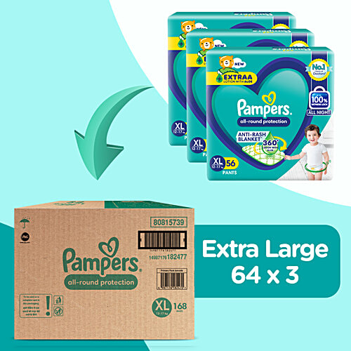 Pampers  Diaper Pants Super Value Box - Extra Large, 136 pcs  