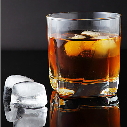 BB Home Gradient Whisky/Juice Glass Tumbler, 326 ml (Set of 6) 
