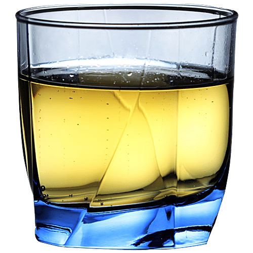 BB Home Gradient Blue Whisky/Juice Glass Tumbler, 326 ml (Set of 6) 