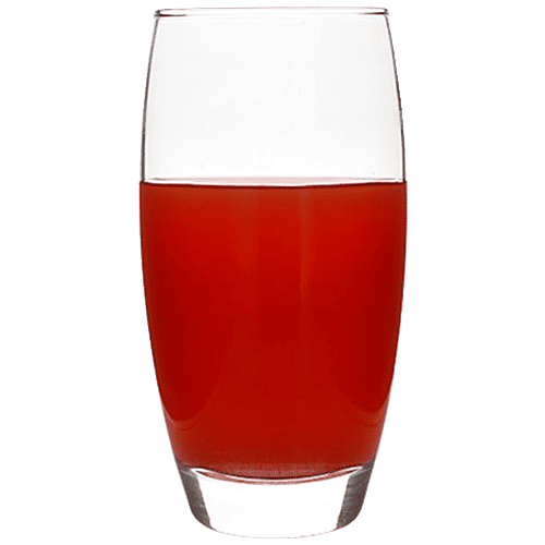 BB Home Cross Water/Juice Glass Tumbler, 410 ml (Set of 6) 