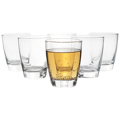 BB Home Neptune Water/Juice Glass Tumbler, 365 ml (Set of 6) 