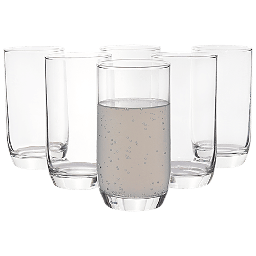 BB Home Pluto Water/Juice Glass Tumble, 310 ml (Set of 6) 