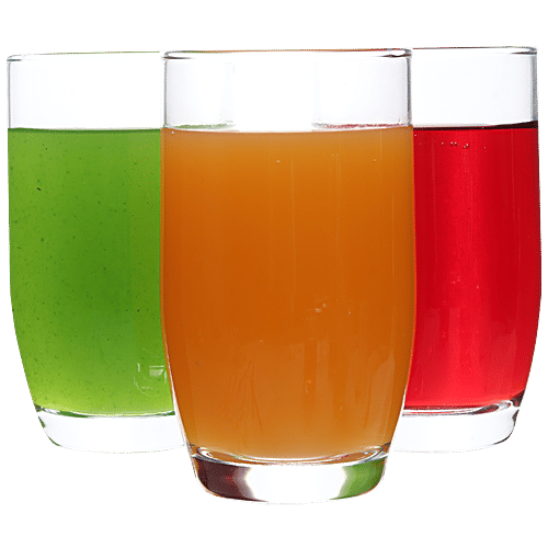 BB Home Leo Water/Juice Glass Tumbler, 430 ml (Set of 6) 