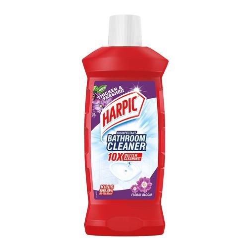 Harpic Disinfectant Bathroom Cleaner Liquid, Floral, 1 L  