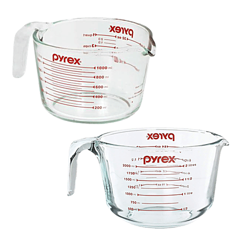 Buy Pyrex Borosilicate Glass Measuring Jugs Online at Best Price